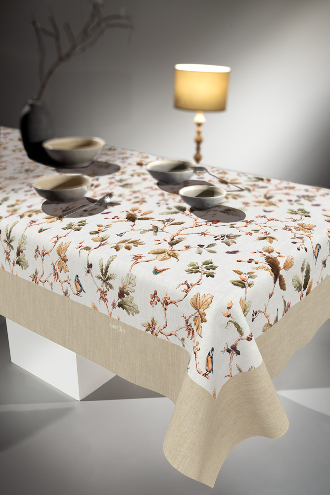 ΤΡΑΠΕΖΟΜΑΝΤΗΛΟ SAINT CLAIR 1045 Natural 145Χ180 