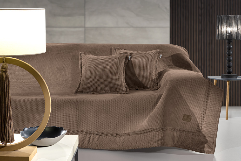 Ριχτάρι Τετραθεσίου Guy Laroche Rubicon 170X350 Latte 