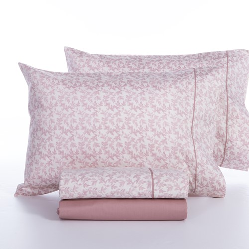 Σεντόνια King Size Βαμβακοσατέν Nef-Nef Homeware (Σετ) Elements-Elaisa 270X280 Rose