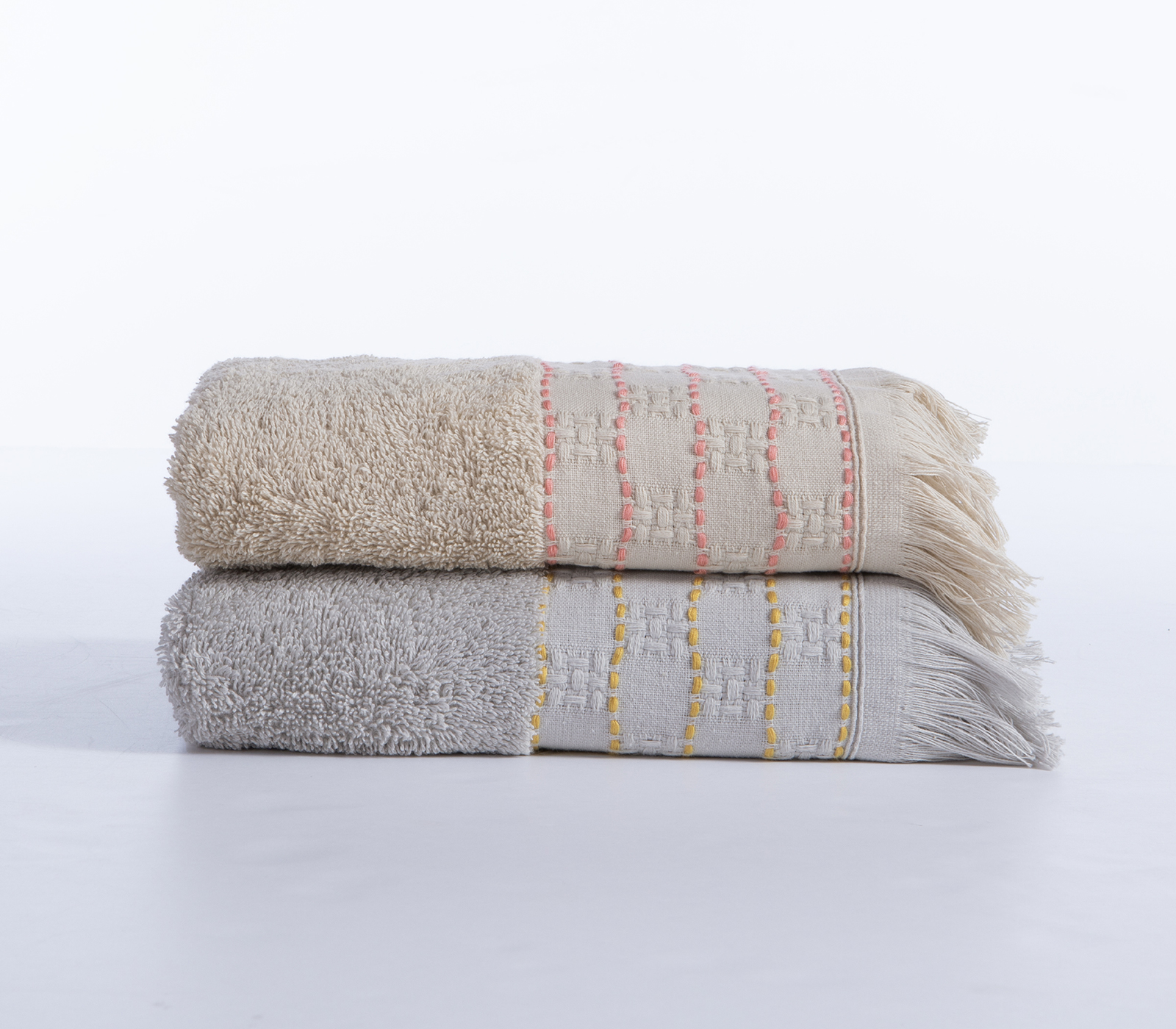 Πετσέτα Προσώπου Nef-Nef Homeware Quantro 50x90 Beige