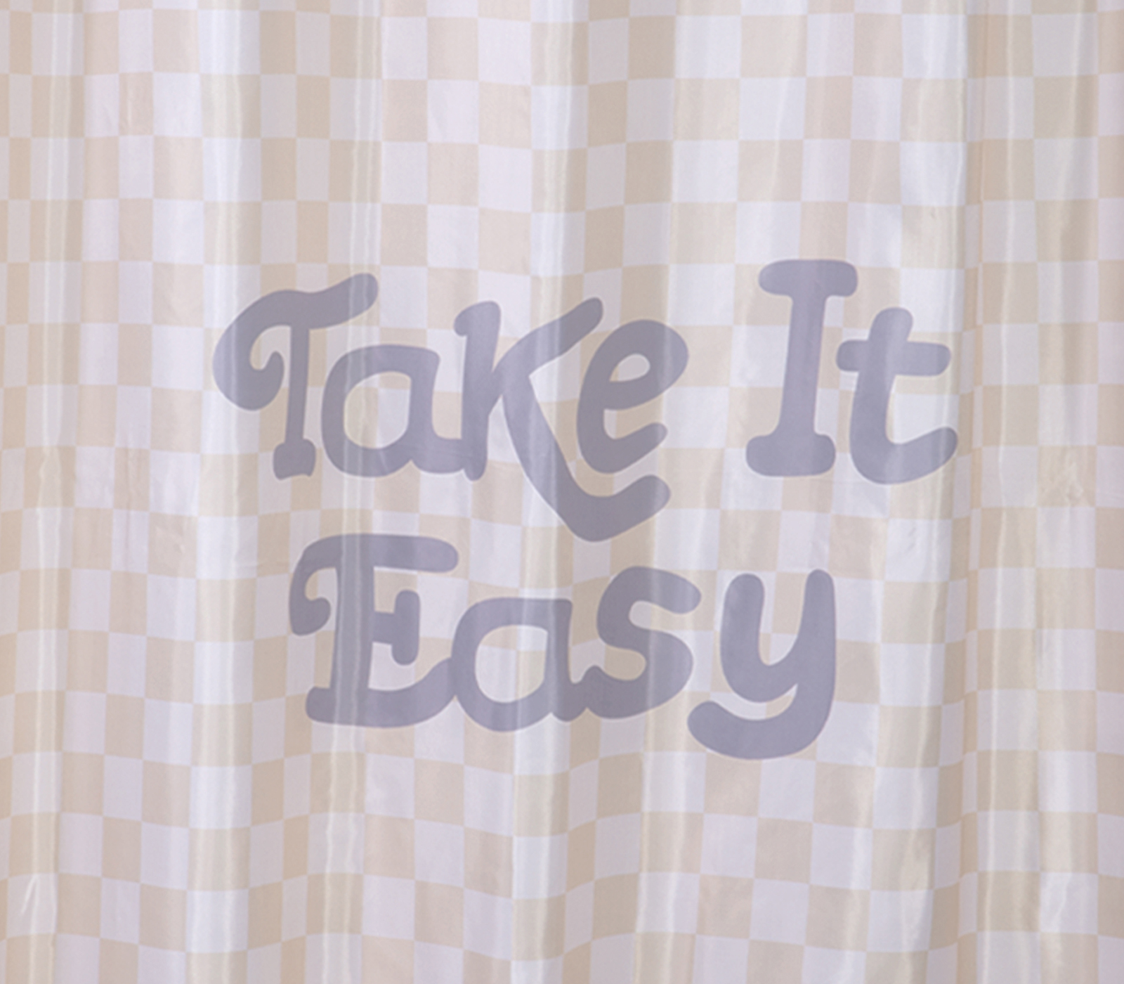 Κουρτίνα Μπάνιου Nef-Nef Homeware Easy 180x180 Beige