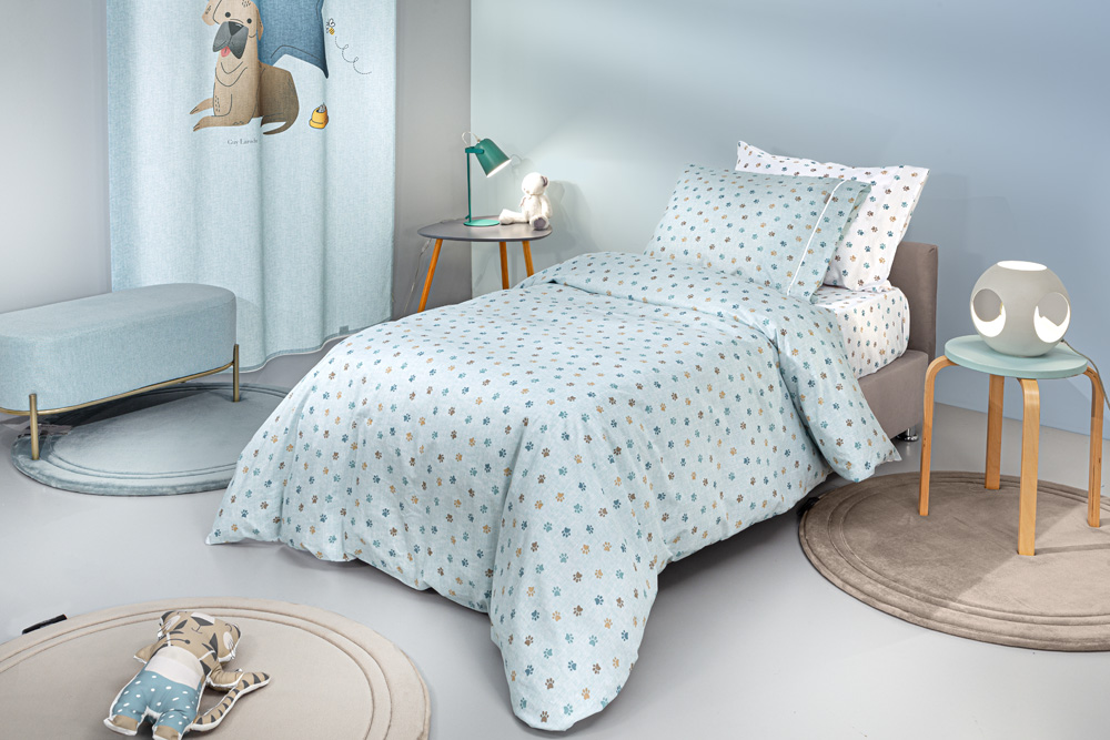 Παιδικά Σεντόνια Guy Laroche (Σετ) Paw Cile 100X200+28 με λάστιχο