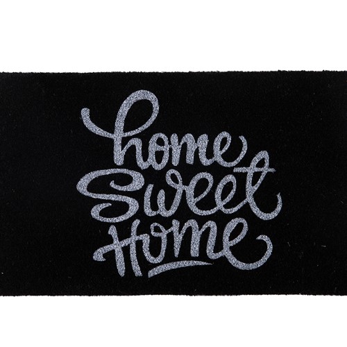 Ταπέτο Εισόδου Nef-Nef Homeware Home sweet Home 45X75 Black