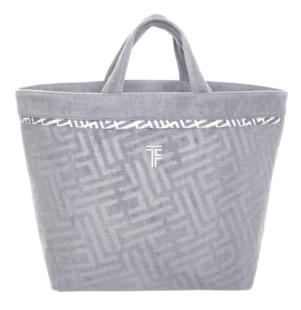 Τσάντα Παραλίας Feel & Touch Icon Titanium 40X68X40