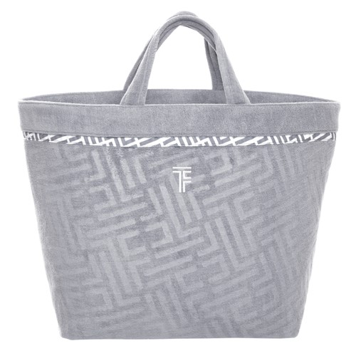 Τσάντα Παραλίας Feel & Touch Icon Titanium 40X68X40