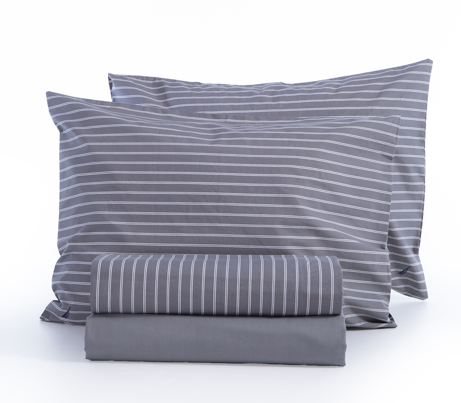 Σεντόνια King Size Nef-Nef Homeware Nau Coast 280X270 Grey