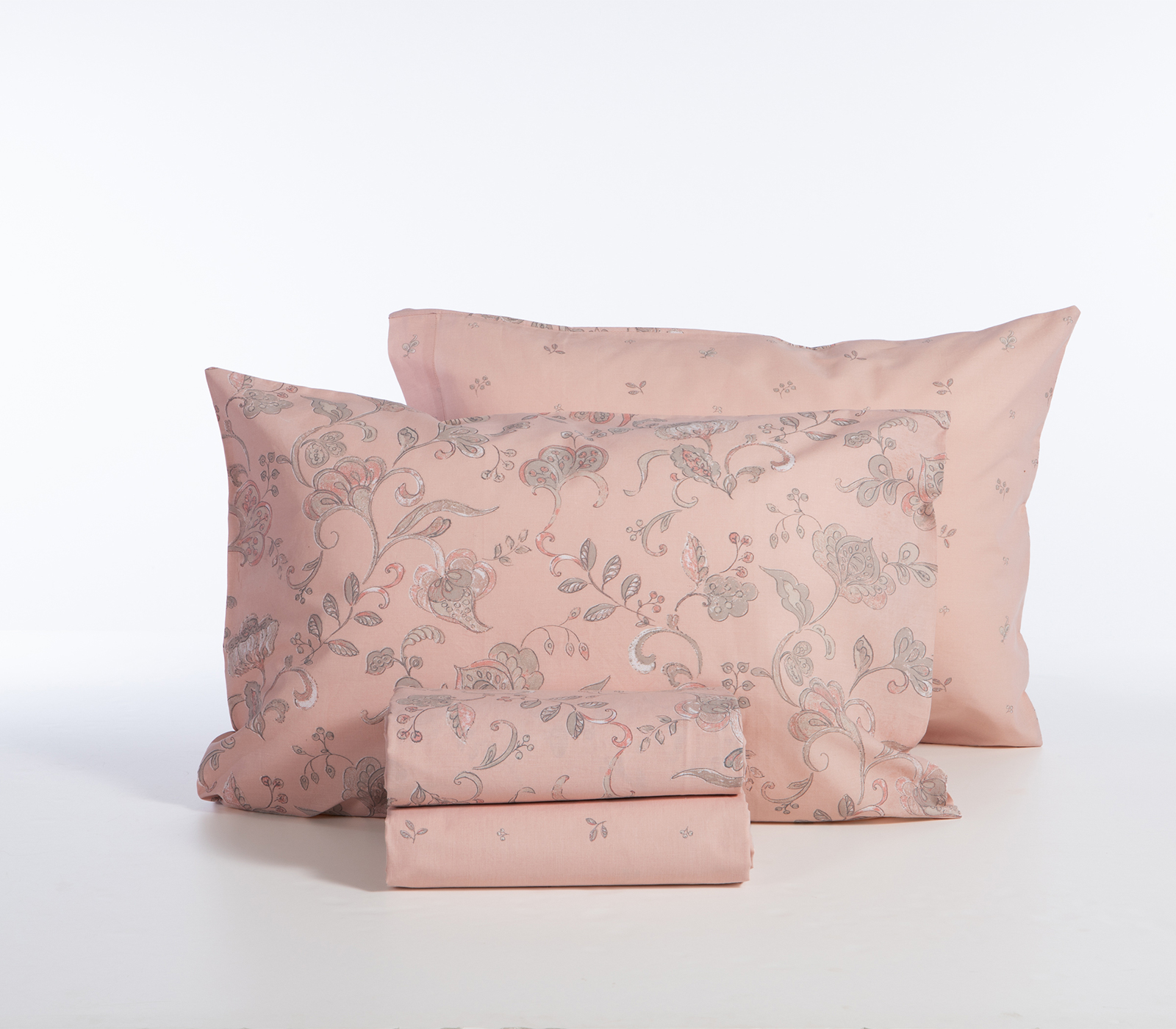 Σεντόνια Μονά Nef-Nef Homeware με λάστιχο 170x270 Carena Pink
