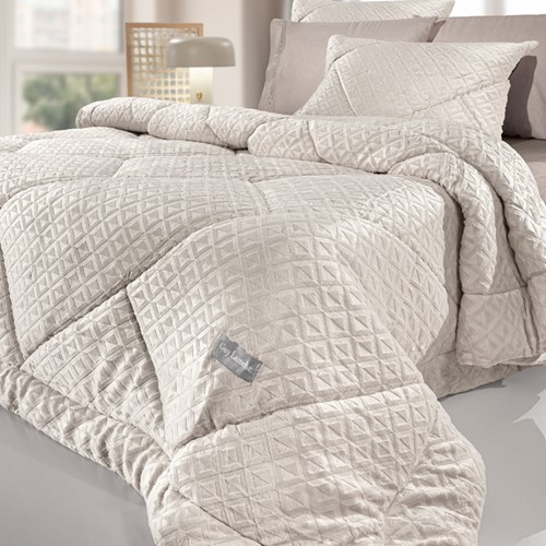 Κουβερτοπάπλωμα Υπέρδιπλο Guy Laroche Profile Ιvory 220x240