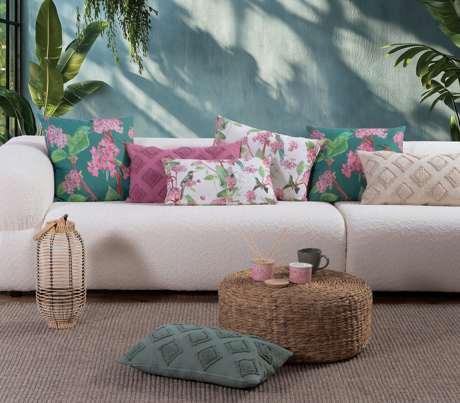 Διακοσμητικό Μαξιλάρι Nef-Nef Homeware Dream On 50x50 Green 