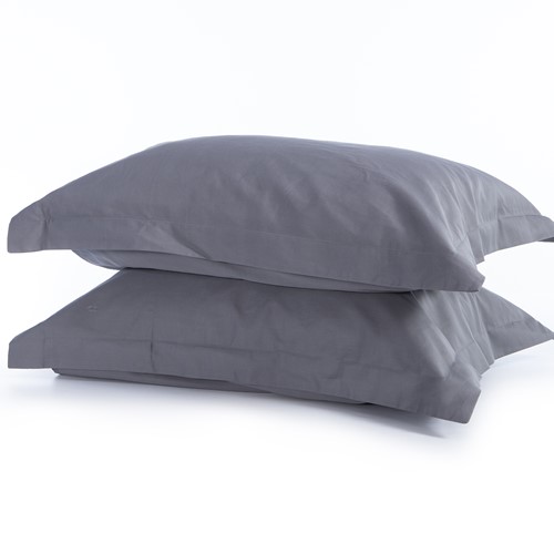 Ζεύγος Μαξιλαροθήκες Nef-Nef Homeware Elements 24 52x72 Graffite