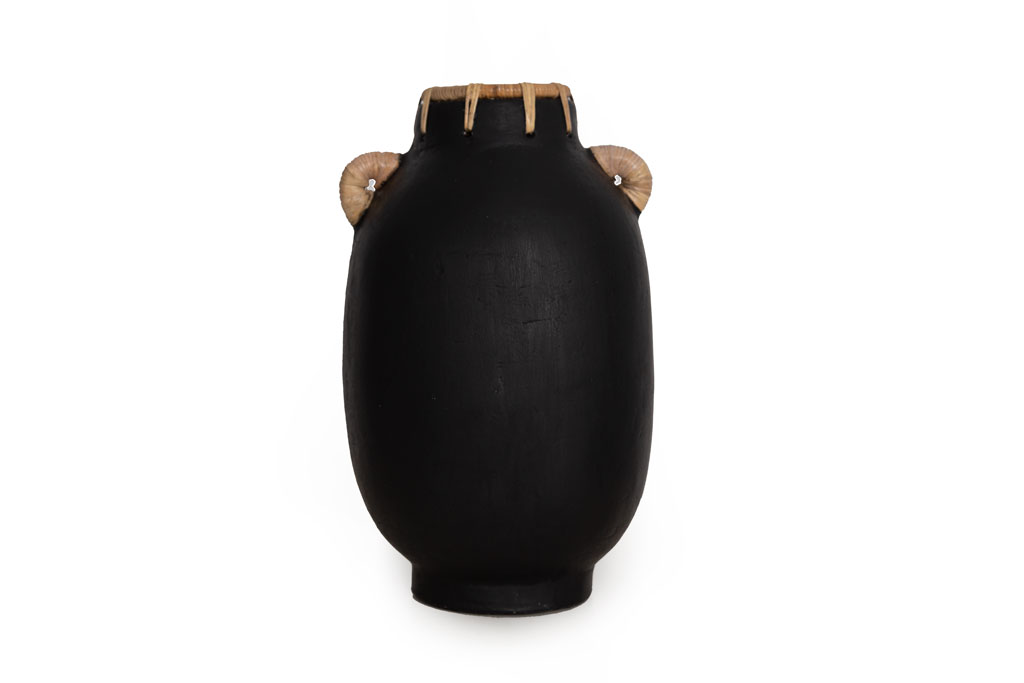 Διακοσμητικό Βάζο Usiris Black (21×35) Soulworks