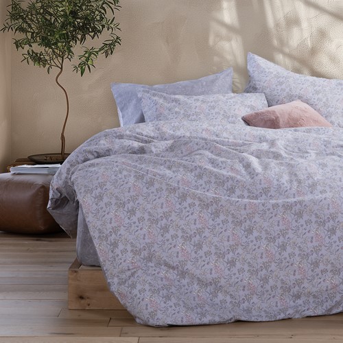 Υπέρδιπλα Σεντόνια Με Λάστιχο Nef-Nef Homeware (Σετ) Odete 240X270 Grey