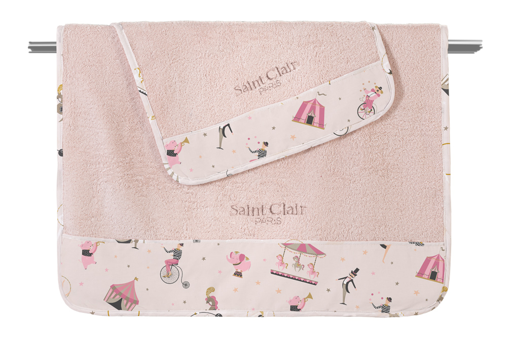 Βρεφικές Πετσέτες Saint Clair (Σετ 2τμχ) Εnjoy Pink 