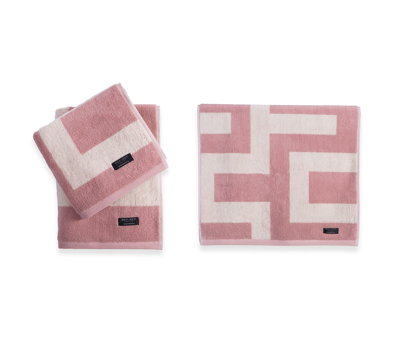 Πετσέτα Σώματος Nef-Nef Homeware Elements-Thireon 25 70Χ140 Mauve