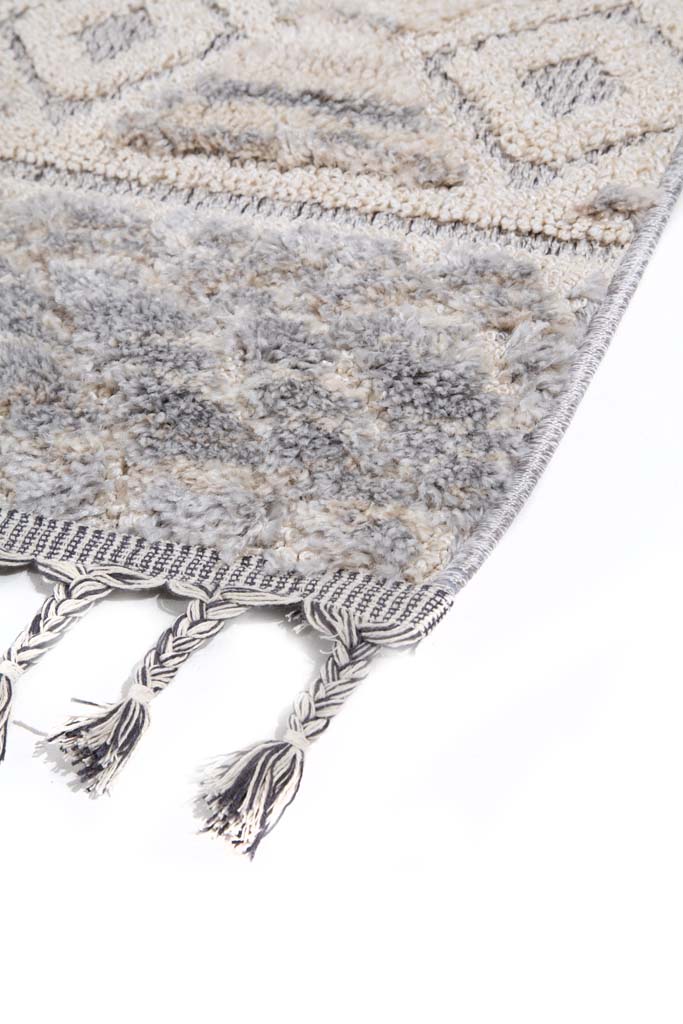 Xαλί Σαλονιού La Casa 712B White L. Grey Royal Carpet 160Χ230