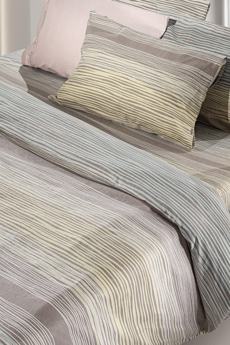 Σεντόνια Φανελένια Υπέρδιπλα Guy Laroche (Σετ) Palma με λάστιχο 165X200+35 