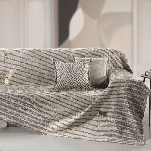 Ριχτάρι Πολυθρόνας Guy Laroche Sydney Natural 180X150