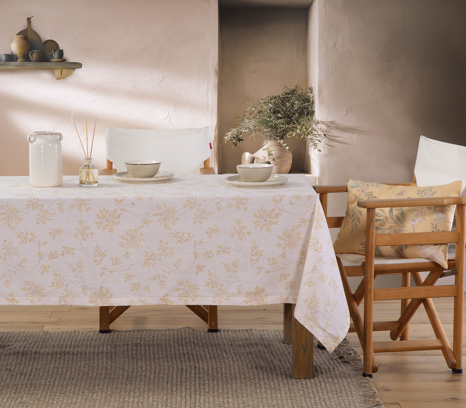 Τραπεζομάντηλο Nef-Nef Homeware Foxy 150X180 Ecru