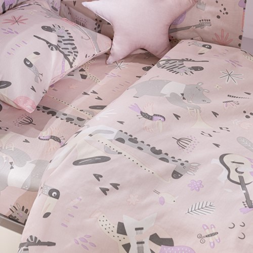 Βρεφικά Σεντόνια Saint Clair (Σετ) Jazz Lilac 115X175