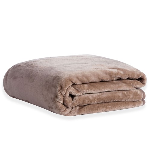 Kουβέρτα Μονή Nef-Nef Homeware Loft 170X220 Mocca