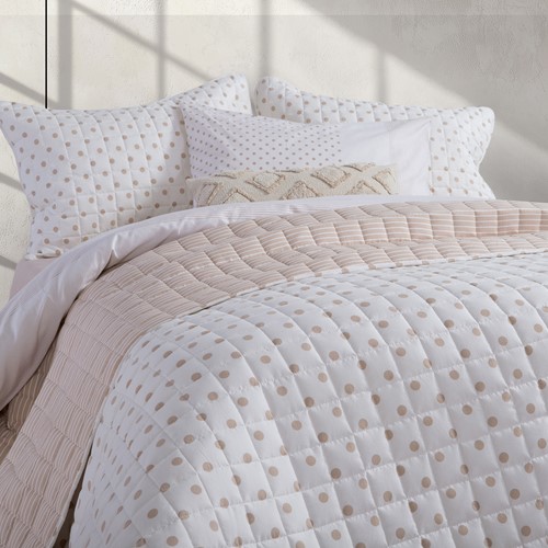 Κουβερλί Μονό Nef-Nef Homeware Donter 180x240 Beige