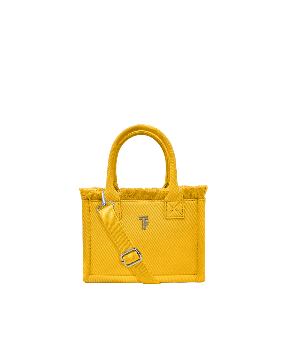 Tσάντα Xειρός Feel and Touch Caribbean Mustard