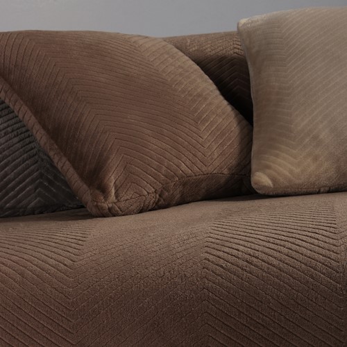 Ριχτάρι Πολυθρόνας Nef-Nef Homeware Dakari 180x130 Brown