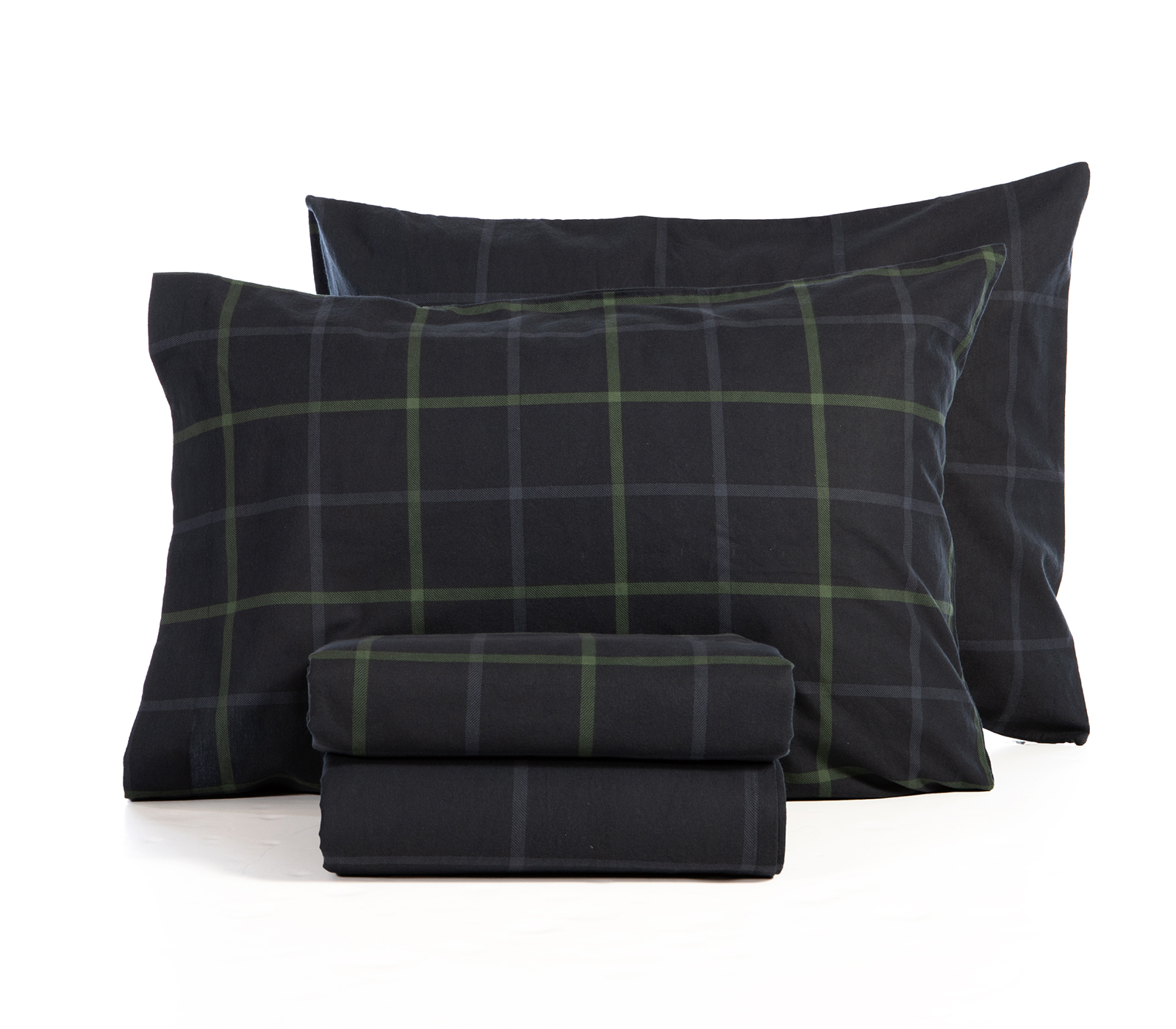 Σεντόνια Φανελένια King Size Nef-Nef Homeware (Σετ) Naiberg  270X260 Denim