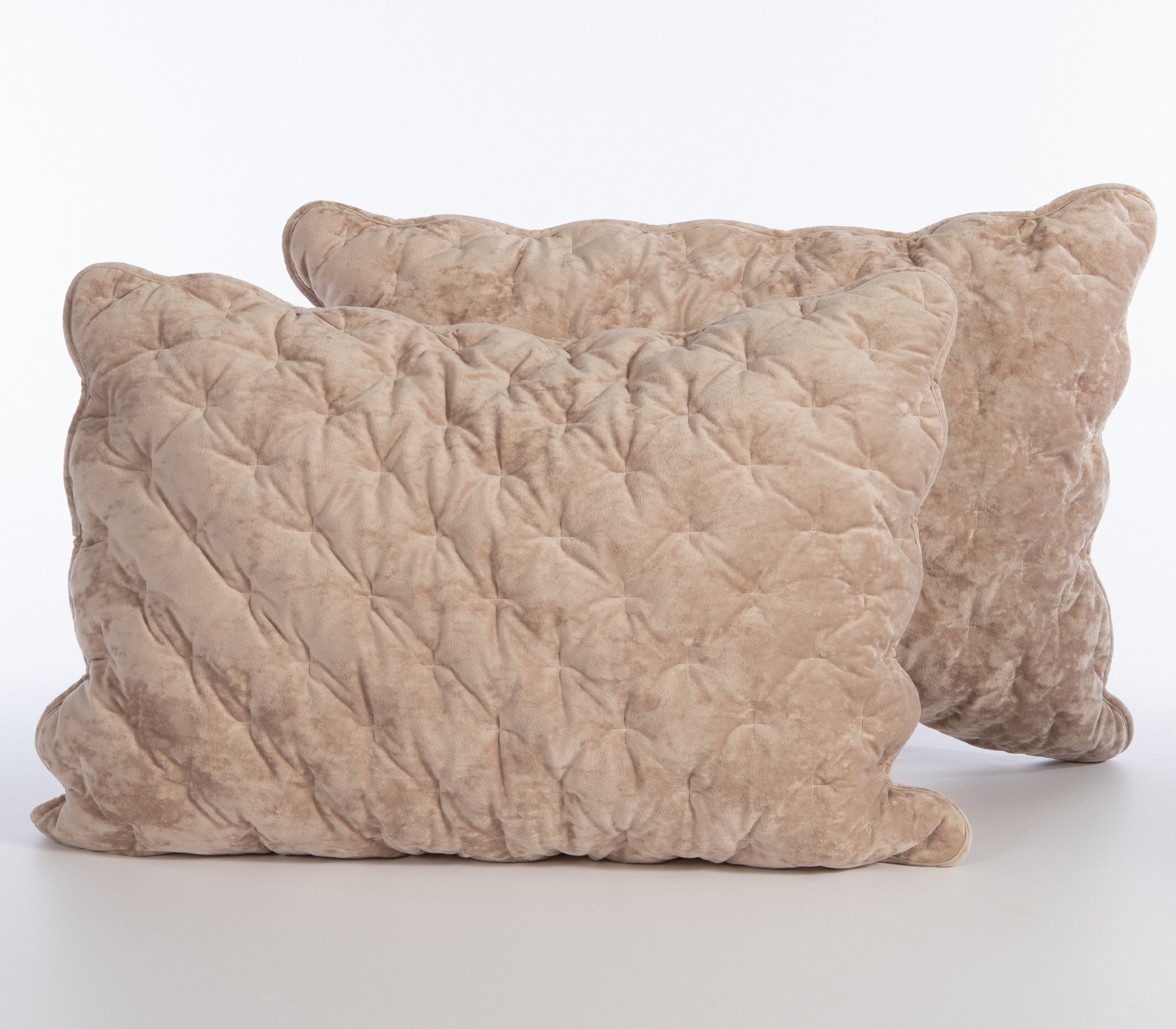 Nef-Nef Homeware Μαξιλαροθήκη Priver Σετ 2 τεμ. 52x72 Beige