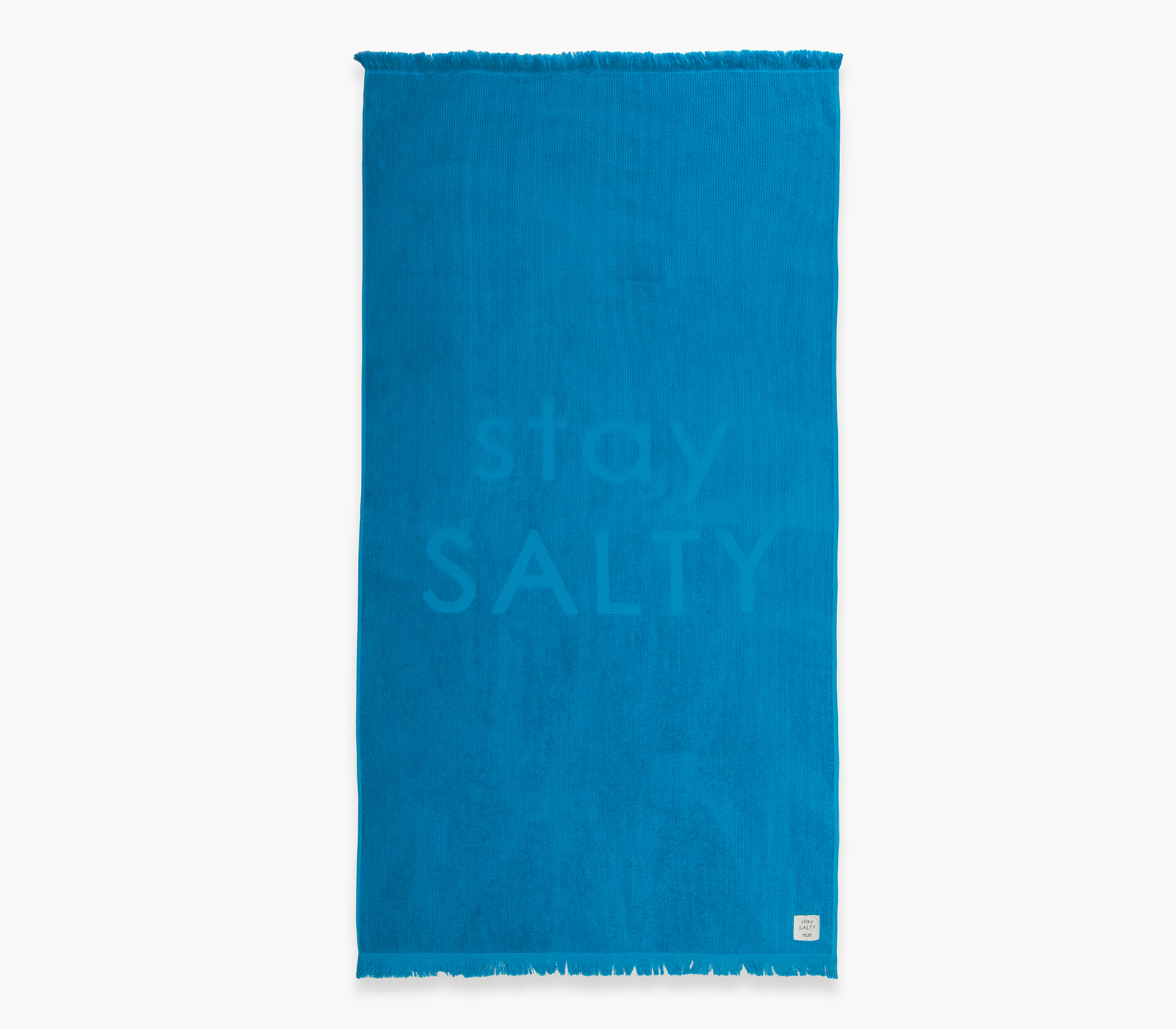 Πετσέτα Θαλάσσης Nef-Nef Homeware Stay Salty 90X170 Ocean Blue 