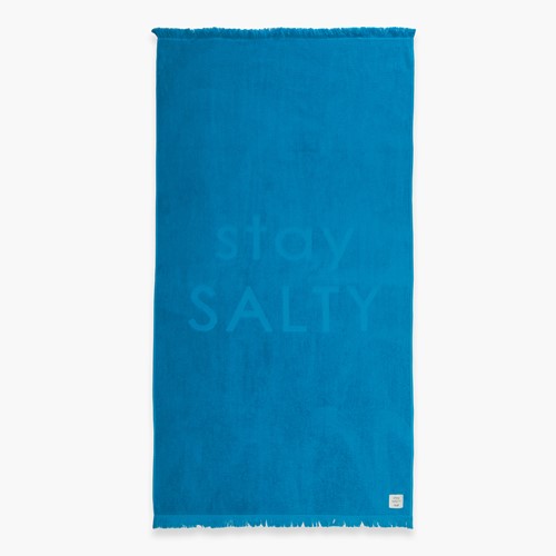 Πετσέτα Θαλάσσης Nef-Nef Homeware Stay Salty 90X170 Ocean Blue