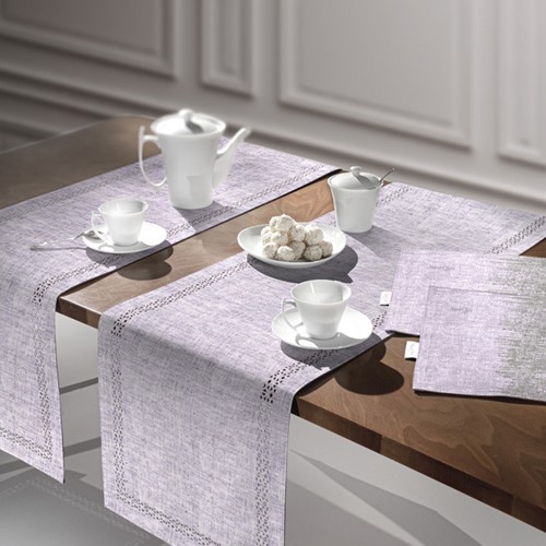 Runner Saint Clair 2007 Lilac Laser Cut 40X160