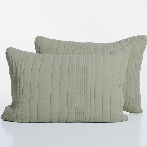 Ζεύγος Μαξιλαροθήκες Nef-Nef Homeware Ecstatic 52x72 Green