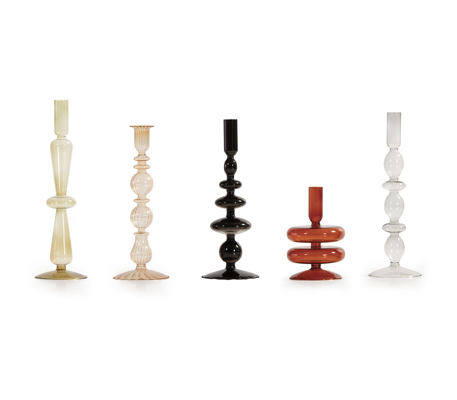 Κηροπήγιο Nef-Nef Homeware Pedri 8.5x25 Brown 