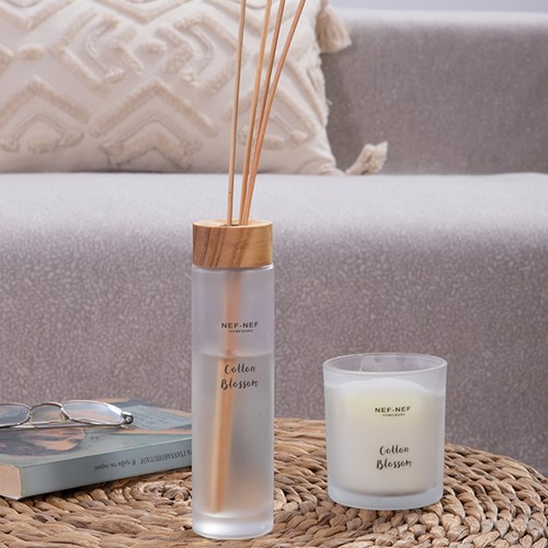 Αρωματικό Κερί Nef-Nef Cotton Blossom 250gr white