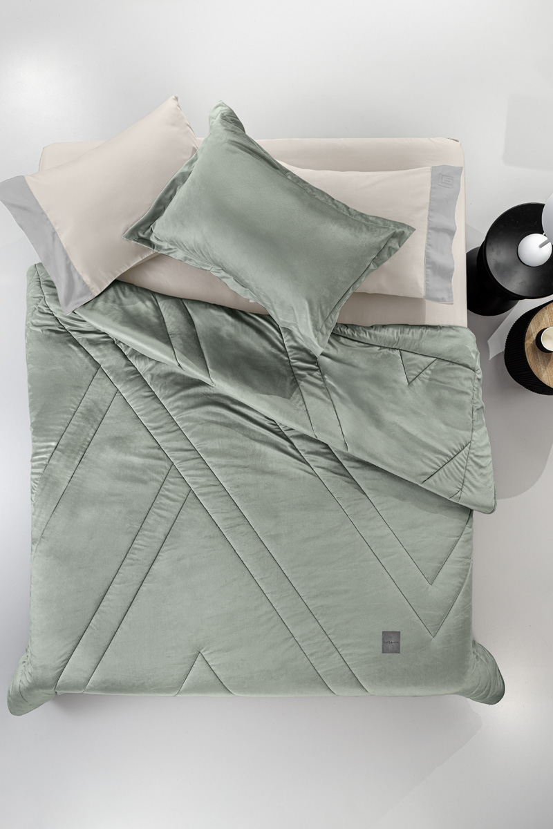 Moνό Πάπλωμα Guy Laroche Refine Khaki 180X240
