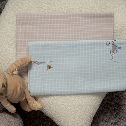 Βρεφικά Σεντόνια Λίκνου Nef-Nef Homeware Life In The City Blue