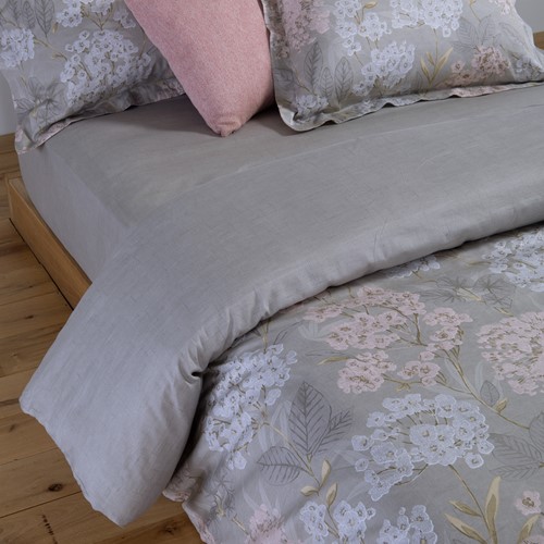 Υπέρδιπλα Σεντόνια Nef-Nef Homeware Βαμβακοσατέν (Σετ) με Λάστιχο Darling 240Χ270 Grey