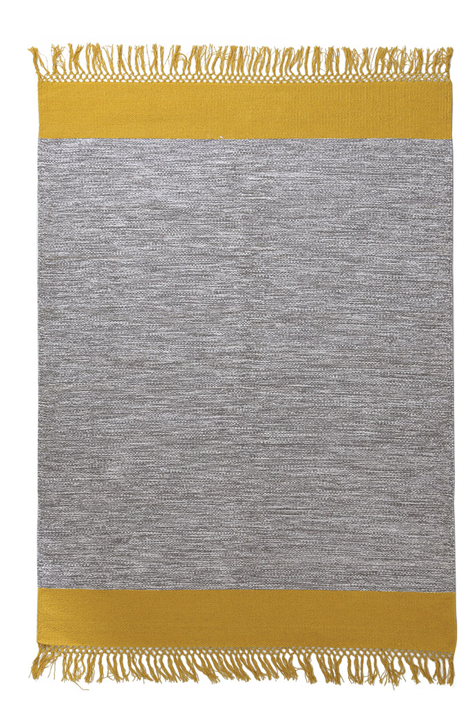 Χαλί Σαλονιού Urban Cotton Kilim Royal Carpet 1.60X2.30 - Flitter Yellow