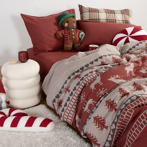 ΣΕΤ ΣΕΝΤΟΝΙΑ ΥΠΕΡΔΙΠΛΑ NEF-NEF HOMEWARE TINSEL 240X260