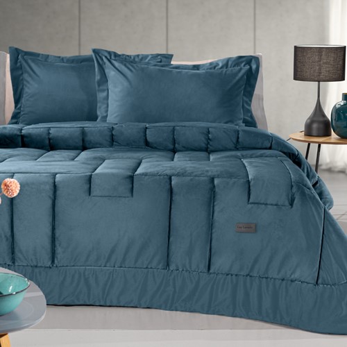 Πάπλωμα Υπέρδιπλα Guy Laroche Scarlett Blue Saphire 220X240