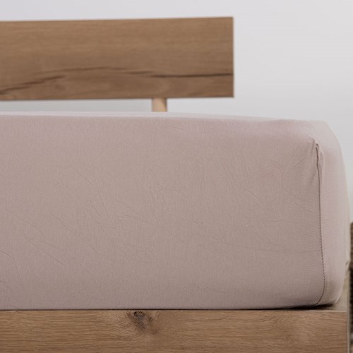 Σεντόνι Διπλό Nef-Nef Homeware Με λάστιχο 140Χ200+30 Linen