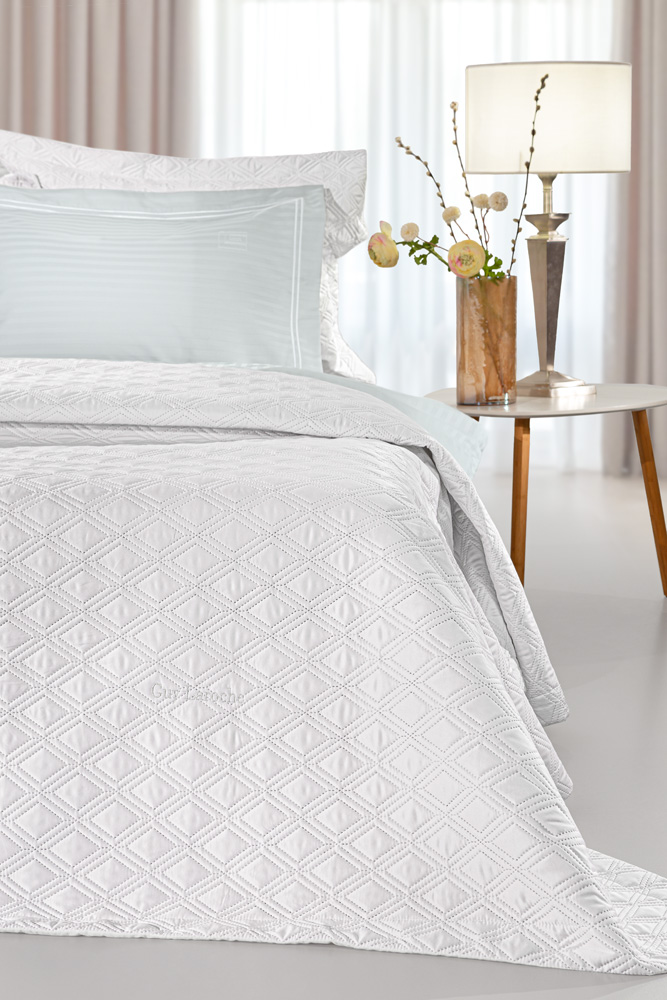 Κουβερλί Υπέρδιπλο Guy Laroche Honour (Σετ) 240x250  White