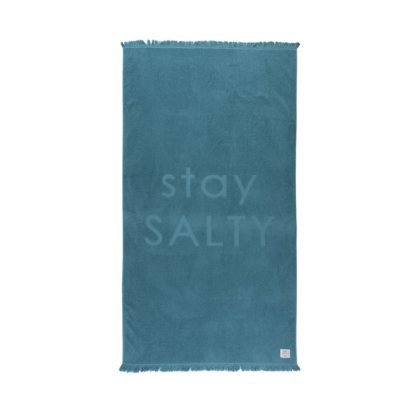 Πετσέτα Θαλάσσης Nef-Nef Homeware Stay Salty 90x170 Teal 