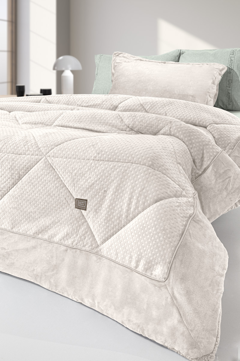 Υπέρδιπλο Πάπλωμα Guy Laroche Prellude Ivory 220X240
