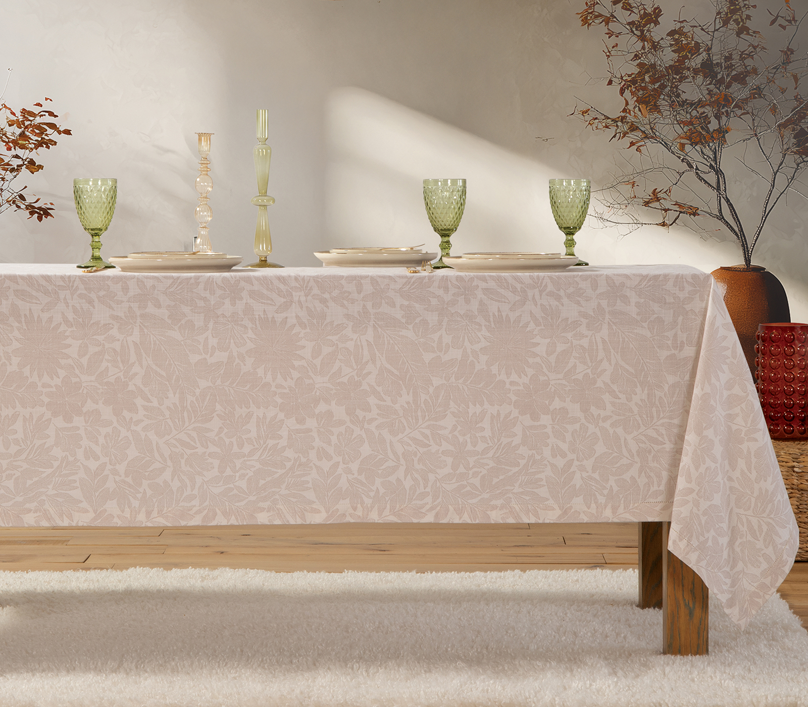 Τραπεζομάντηλο Nef-Nef Homeware Issual 150x300 Beige