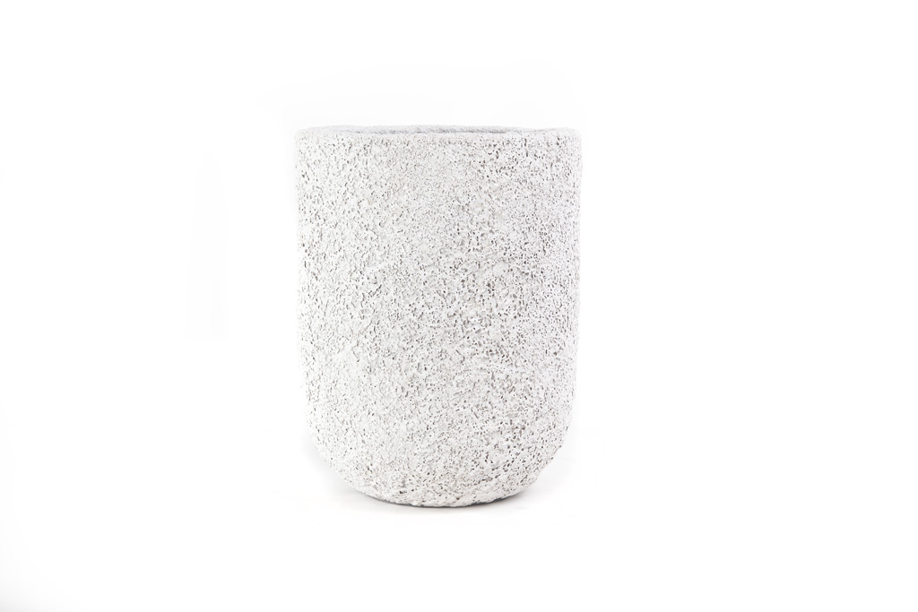 Διακοσμητικό βάζο Siso Gel Coral White (35x35x45) GRC Soulworks 