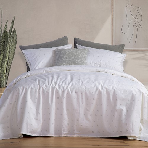 Σεντόνια Υπέρδιπλα Nef-Nef Perfection 240x270 White