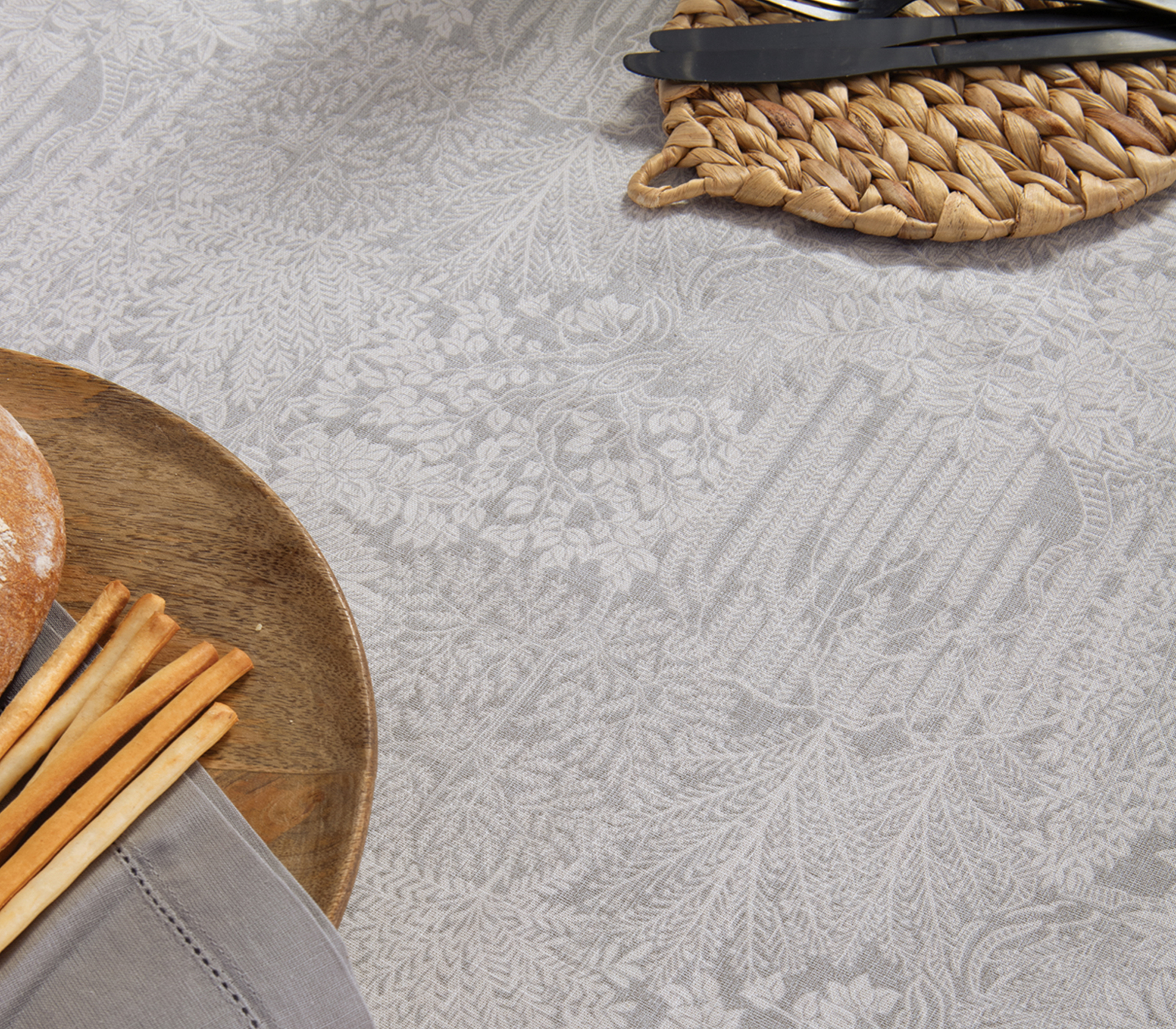Τραπεζομάντηλο Nef-Nef Homeware Thron 150X250 Grey