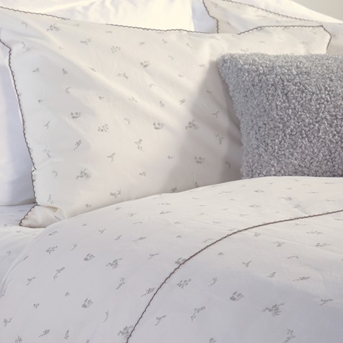 Παπλωματοθήκη Υπέρδιπλη Nef-Nef Homeware (Σετ) Perfection 240X230 White